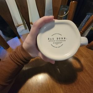 Rae Dunn Bee Still mug with yellow inside